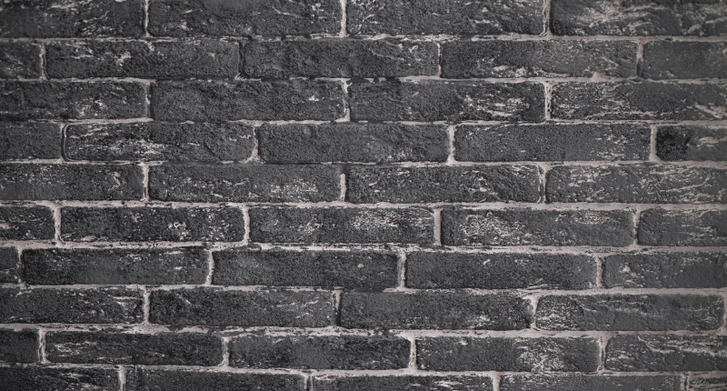 Prašmatni juoda plyta vinilo kilimėliai su akmenų imitacija - „Tenstickers“