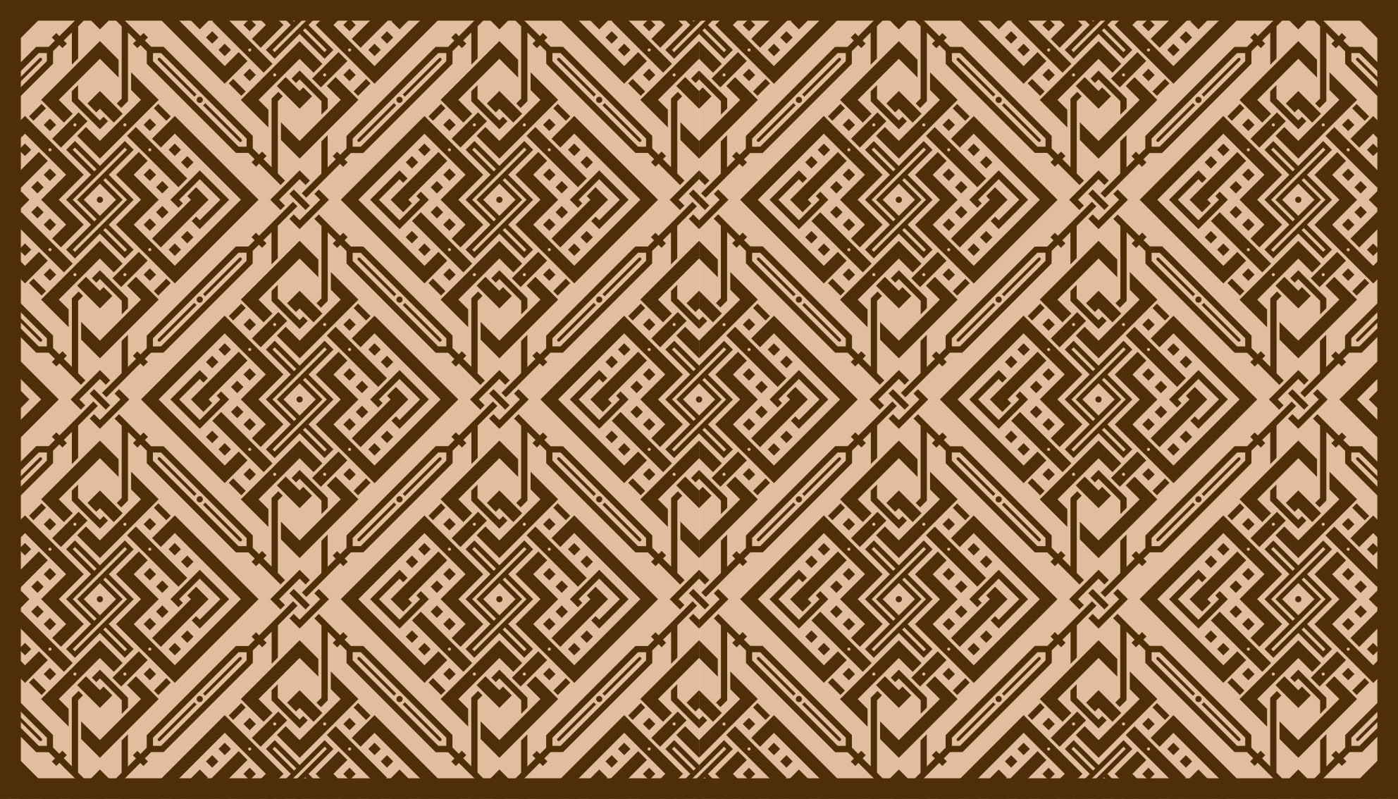 Vinilinis kilimas svetainei elegantišku geometriniu raštu - „Tenstickers“