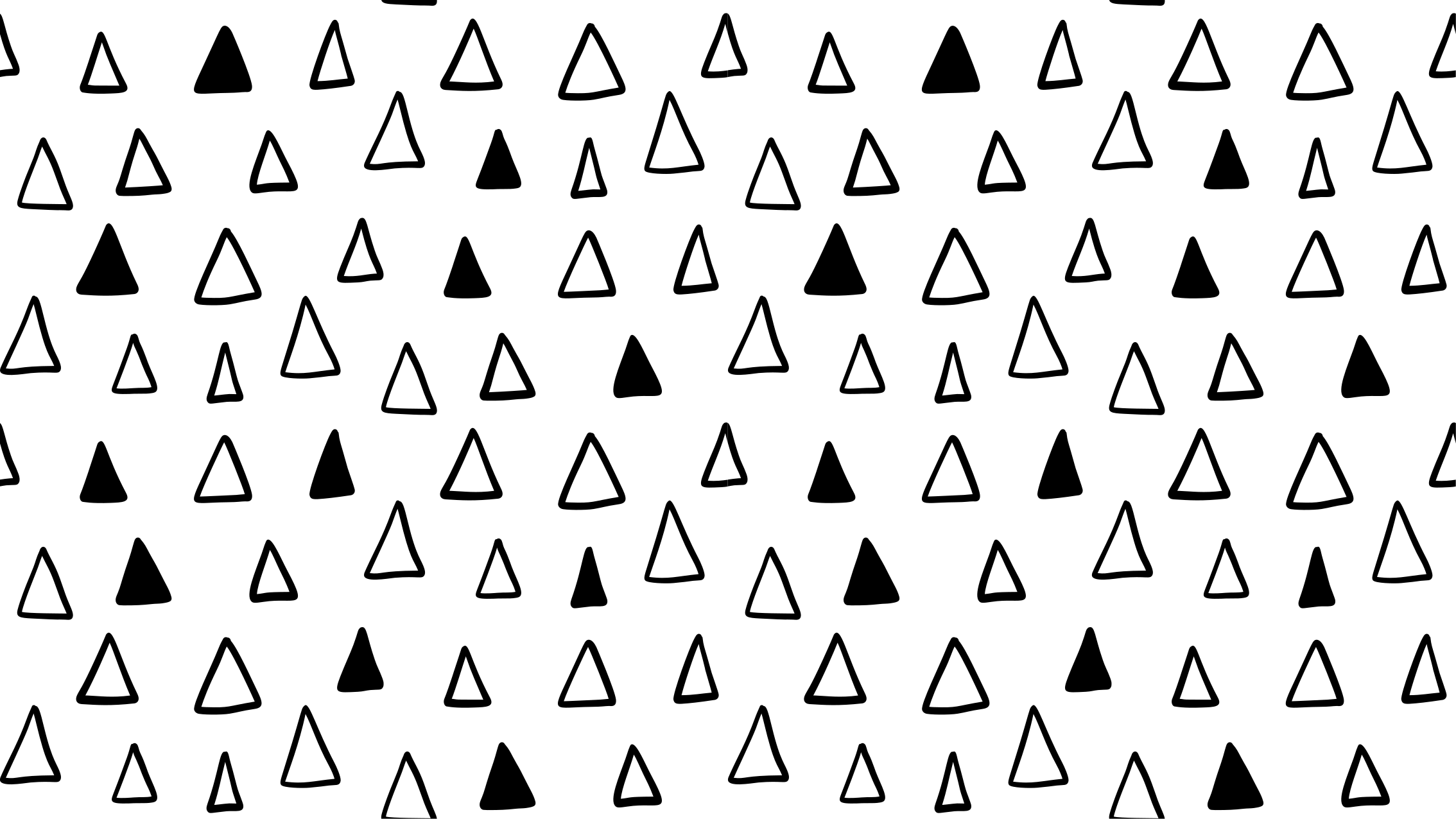 Žvaigždžių vinilinis kilimėlis trikampių raštais - „Tenstickers“