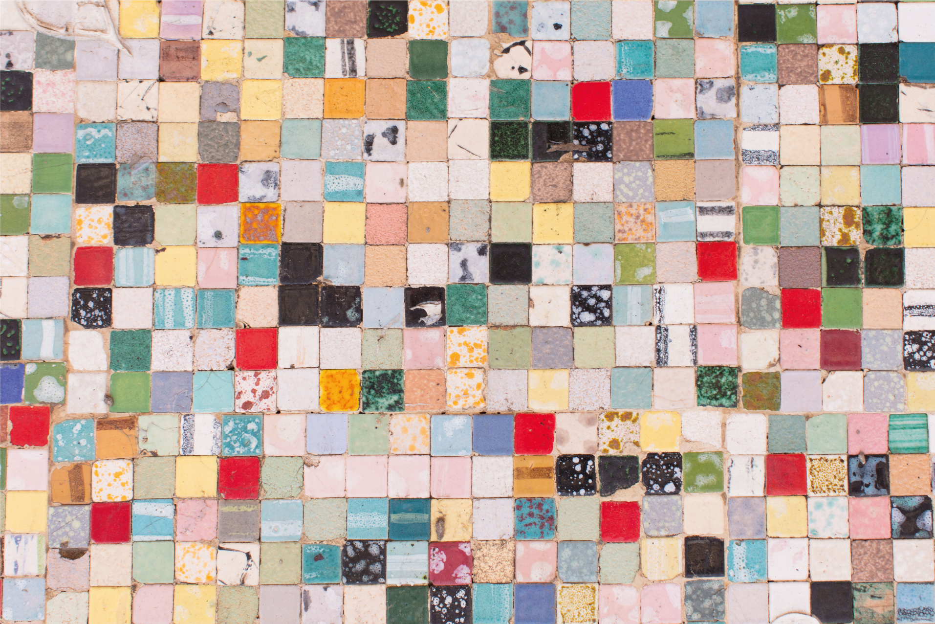 Senovinis plytelių keraminės tekstūros plytelių kilimas - „Tenstickers“