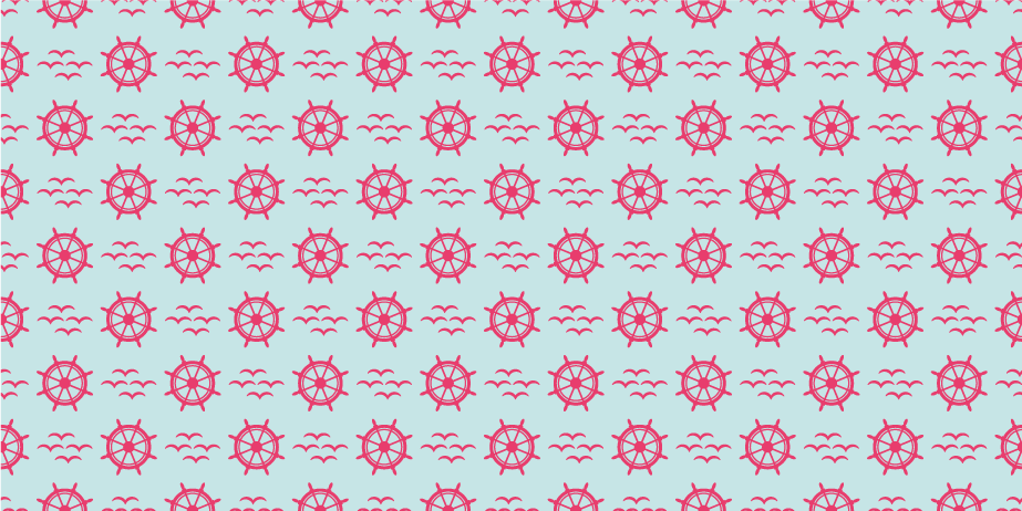 Jūriniai vairai vinilinis kilimėlis - „Tenstickers“