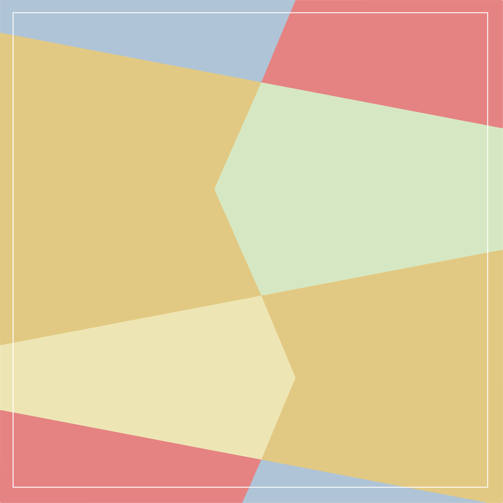 Geometriniai kilimas gyvybingos geometrinės kompozicijos - „Tenstickers“