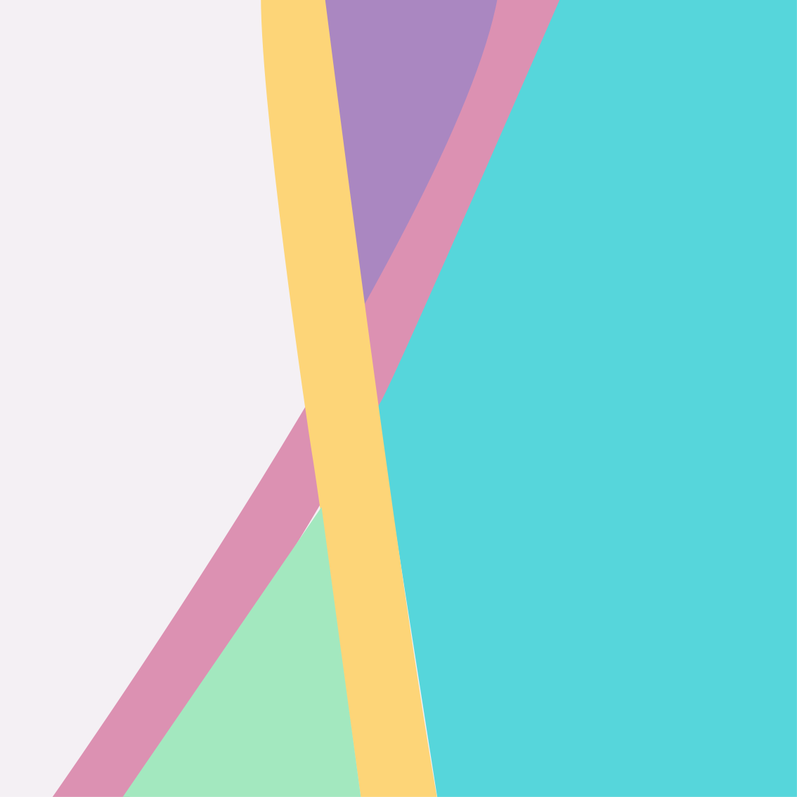 Modernus vinilinis kilimas spalvingos abstrakčios plokštės - „Tenstickers“