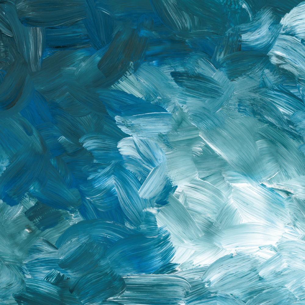 Vinilo kilimas okeano šepetėlių potėpiai - „Tenstickers“