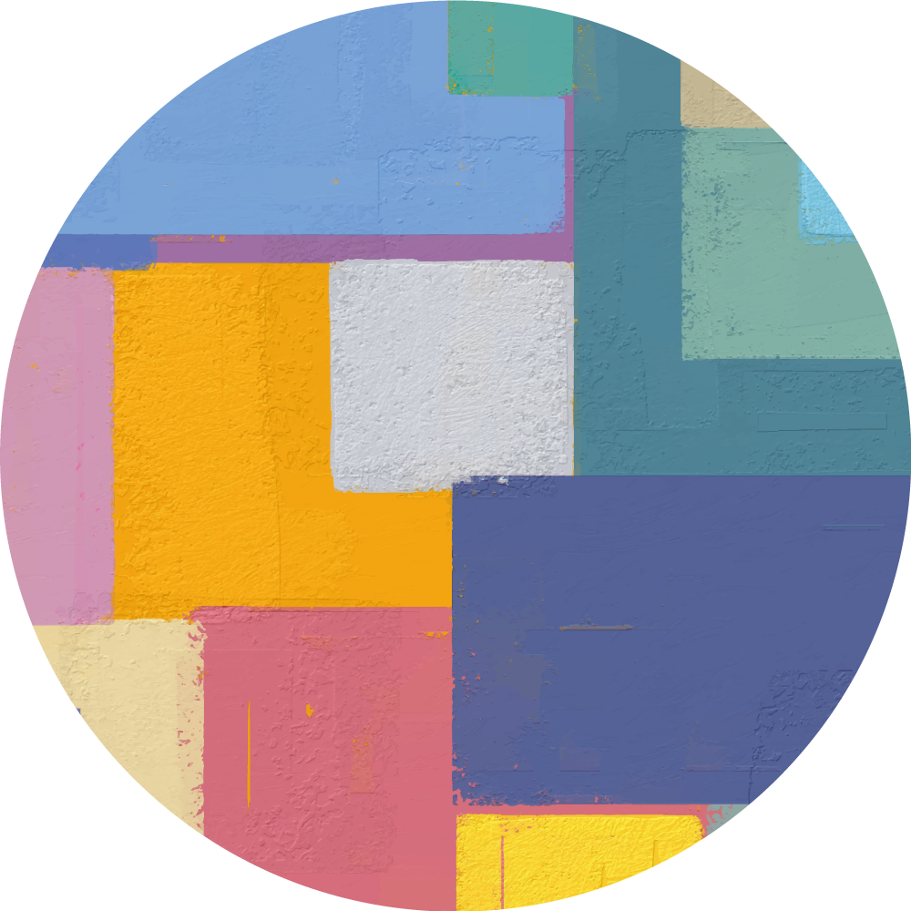 Geometriniai kilimas gyvybingi geometriniai figūros - „Tenstickers“