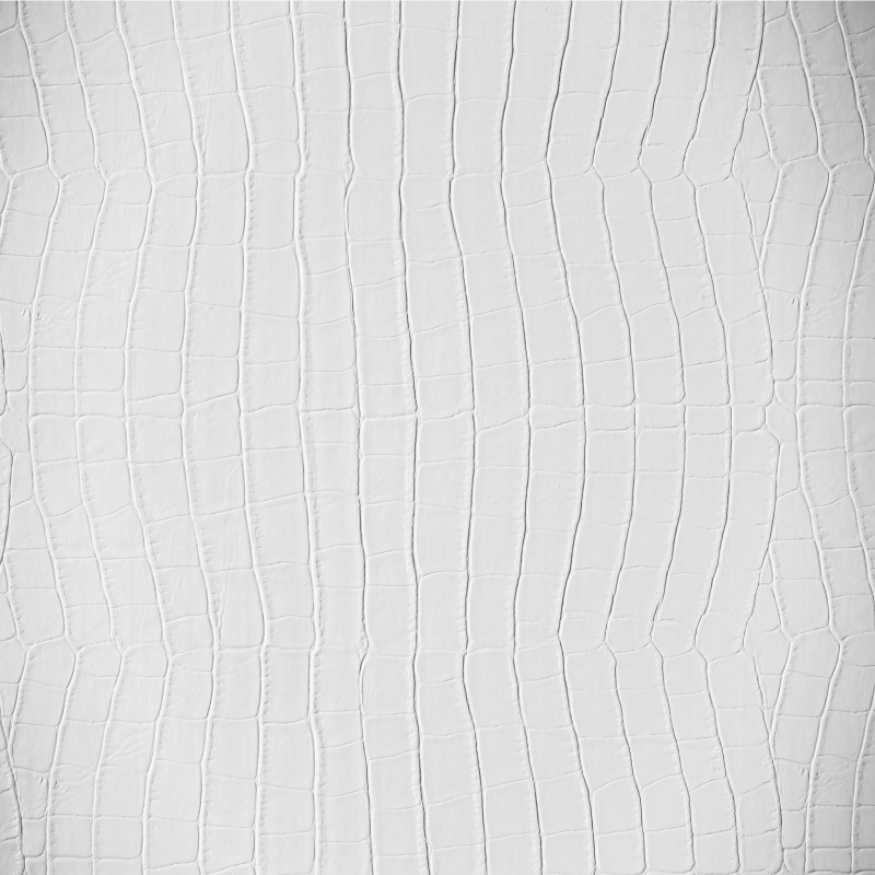 Tekstūrinis vinilinis kilimas baltos krokodilo odos - „Tenstickers“