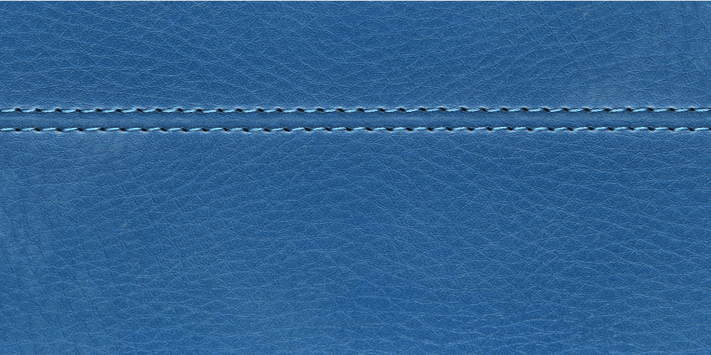 Mėlynos odos siūlės medžio efekto kilimas - „Tenstickers“