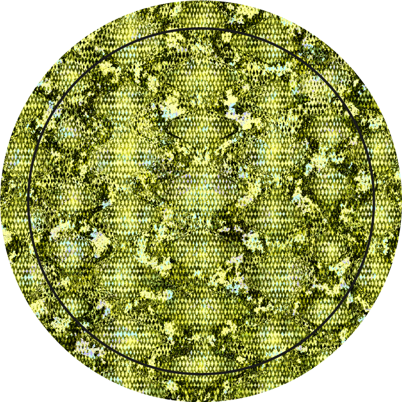 Gyvūnų spaudos vinilo kilimėlis žaliai roplių odai - „Tenstickers“