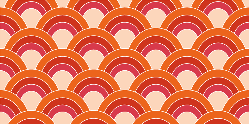 Spalvingi arkiniai raštai geometriniai kilimas - „Tenstickers“