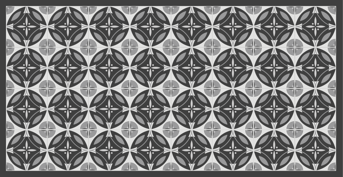 Rafinuotas monochrominis motyvas Marmurinis vinilo kilimas - „Tenstickers“