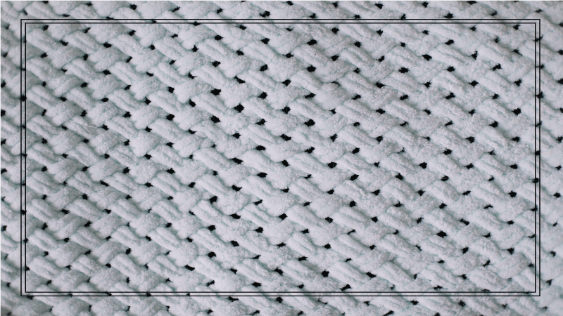 Elegantiškas megztas raštas tekstūrinis vinilinis kilima - „Tenstickers“