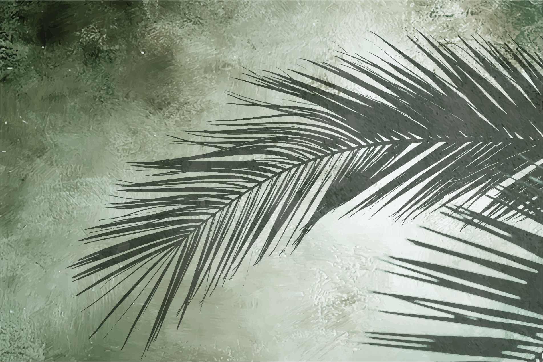 Ilgas plonų lapų rašto gėlių kilimas - „Tenstickers“