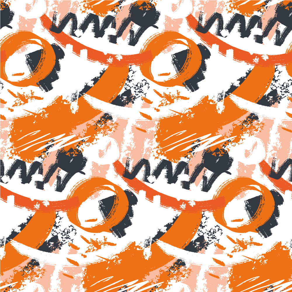 Abstrakčių formų sprogimas modernus vinilinis kilimas - „Tenstickers“