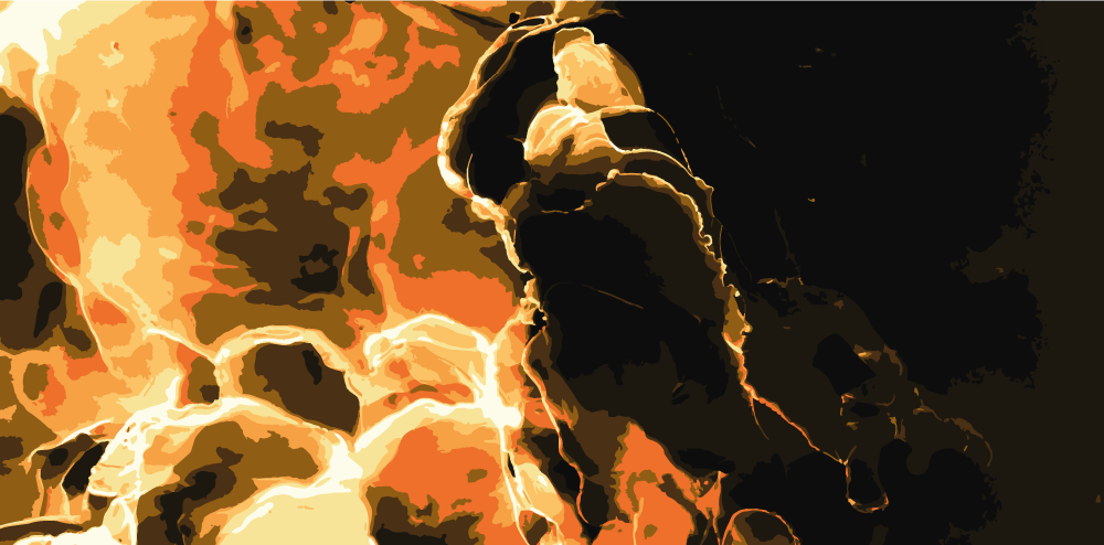 Ugninis efektas Marmurinis vinilo kilimas - „Tenstickers“