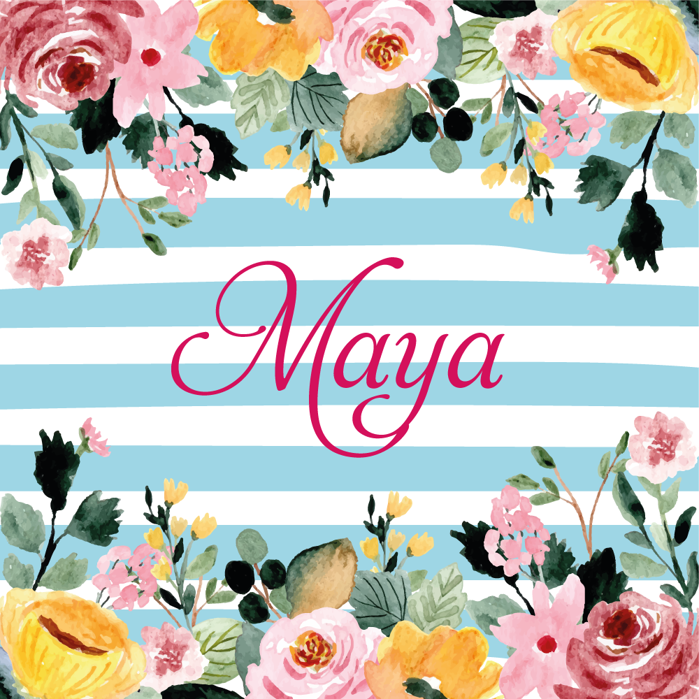 Individualus botaninis dizainas vinilo kilimėlis miegamajam - „Tenstickers“