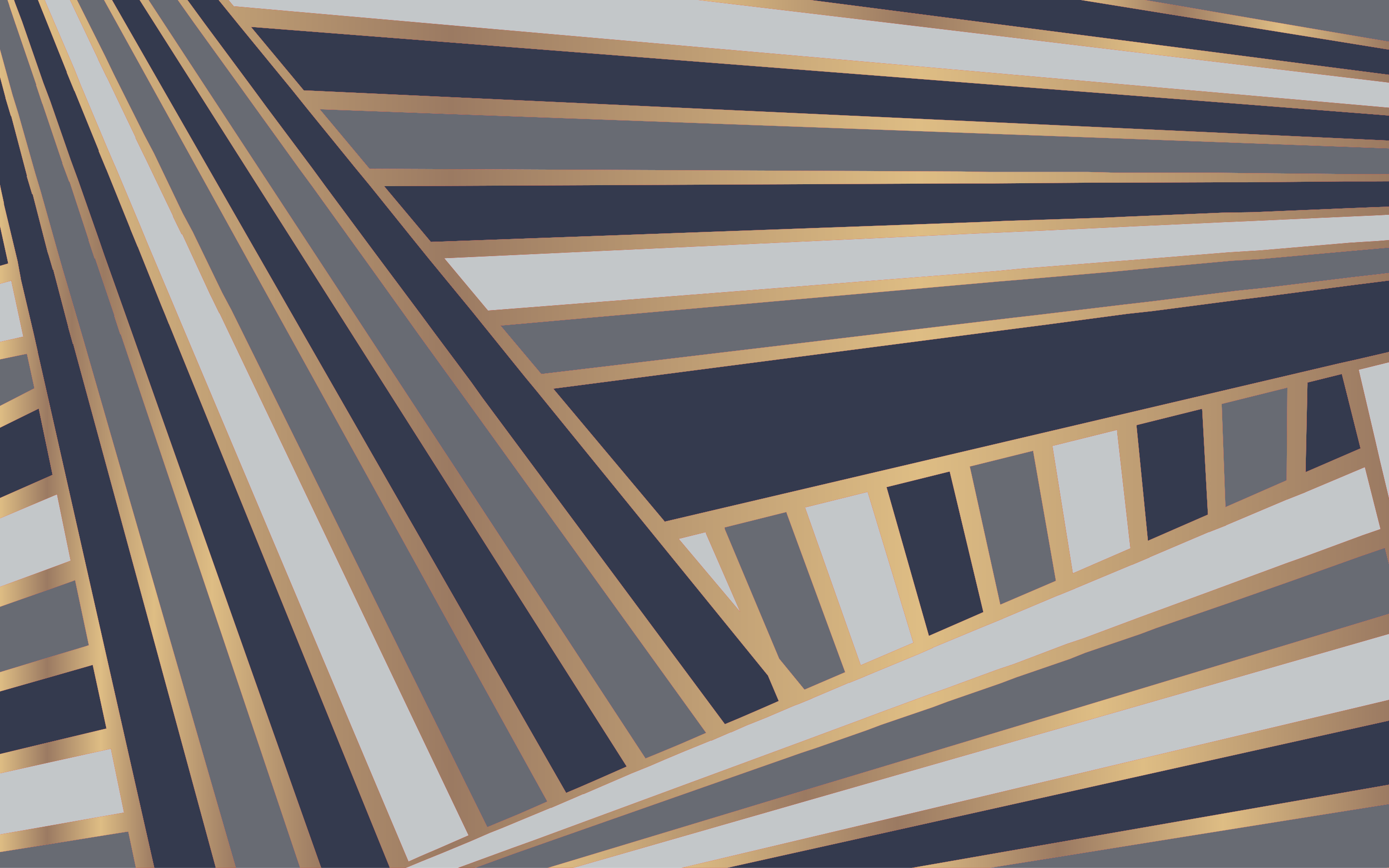 Ryškus pilkas motyvas dryžuotas vinilo kilimas - „Tenstickers“