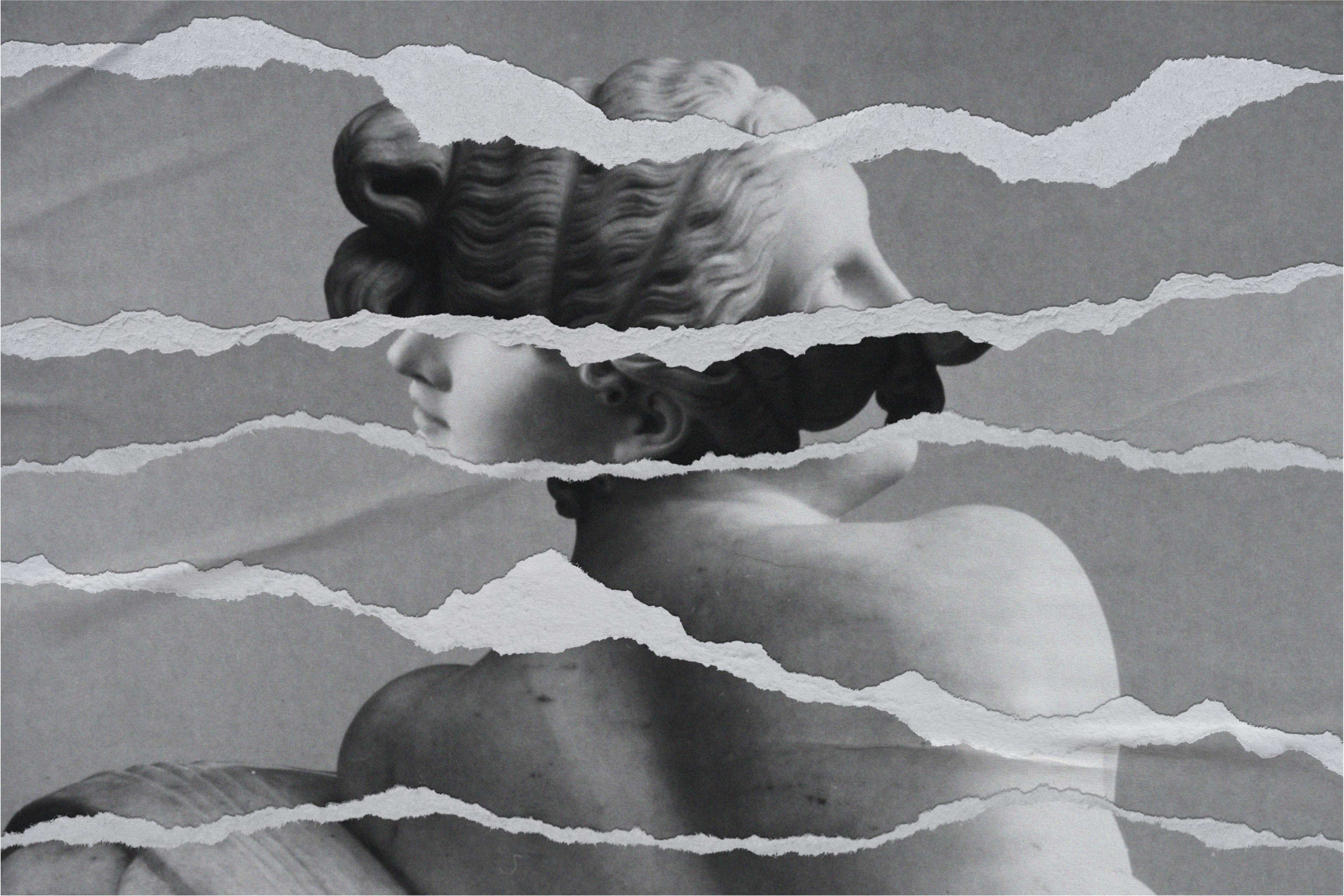 Suplyšusio popieriaus efektas vinilo kilimas - „Tenstickers“