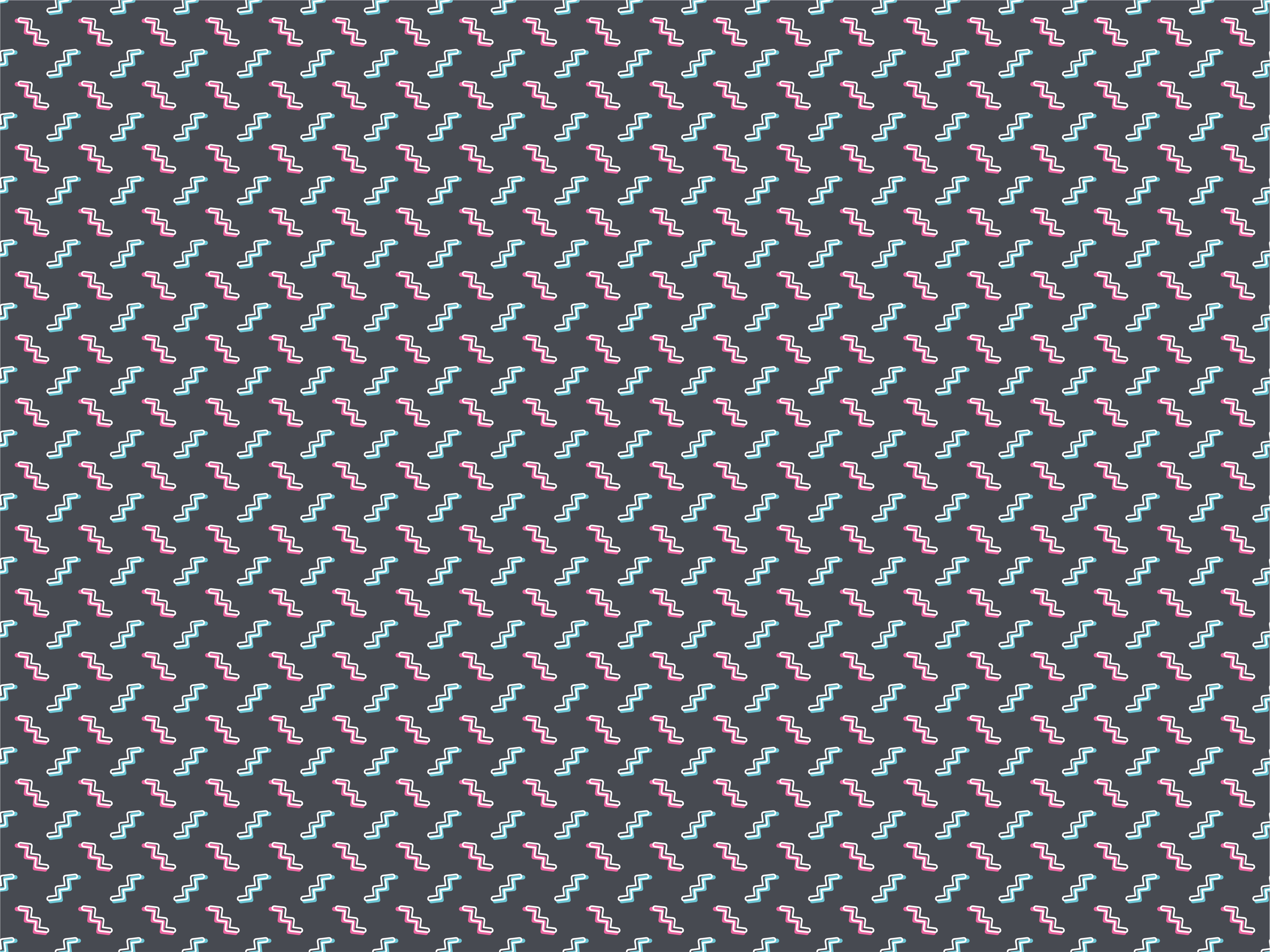 Spalvingos banguotos formos vinilinis kilimėlis - „Tenstickers“