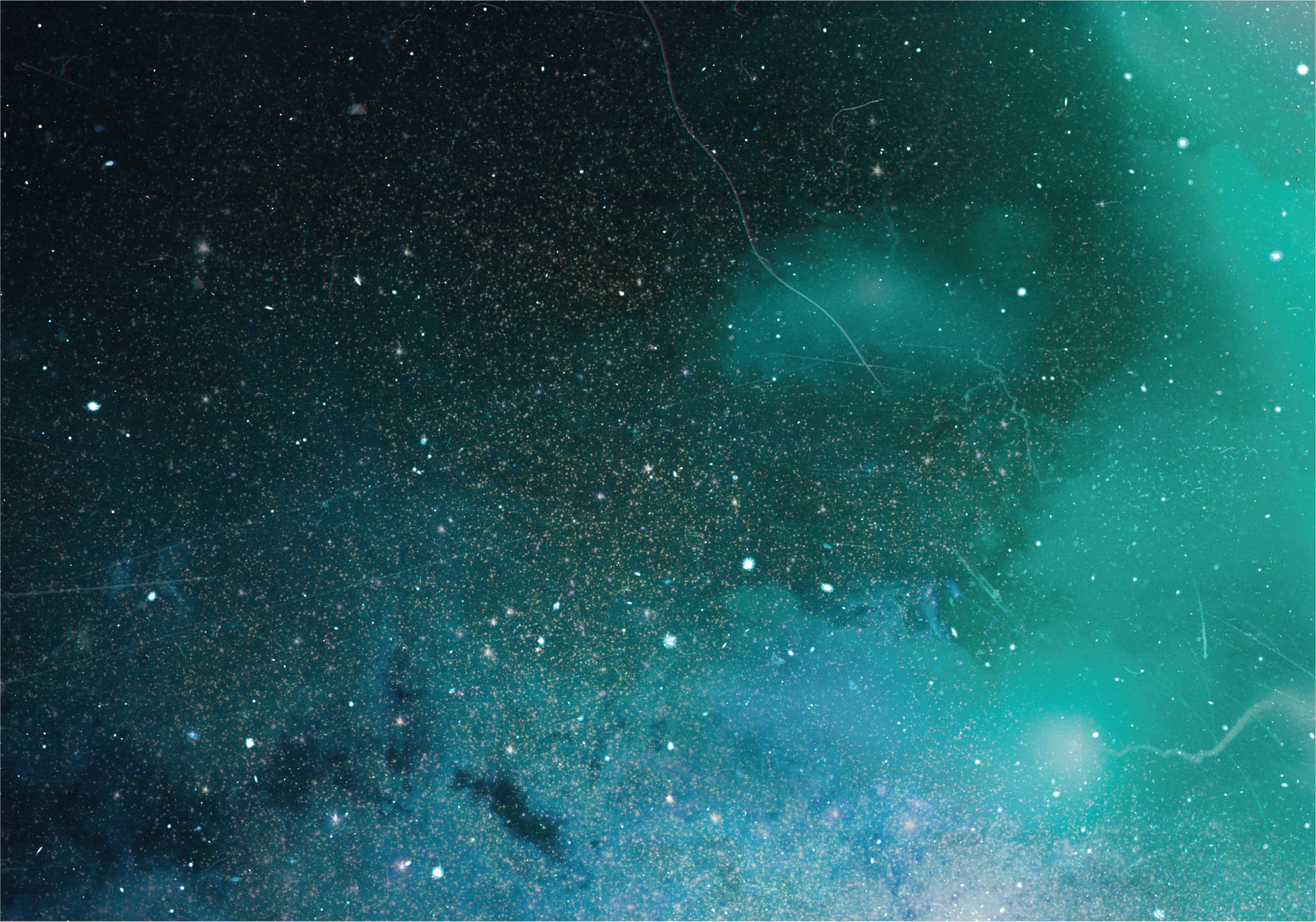 Kosminės galaktikos atspalvis žvaigždžių vinilinis kilimėlis - „Tenstickers“