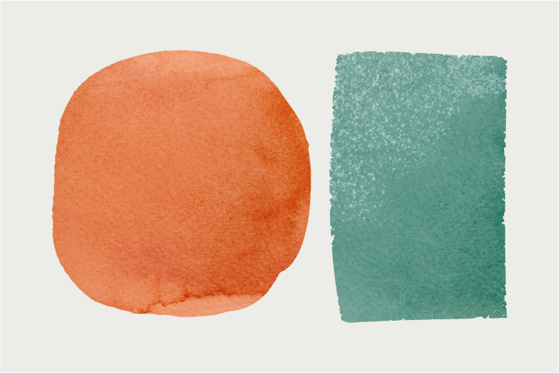 Abstraktūs segmentai vinilinis kilimas svetainei - „Tenstickers“