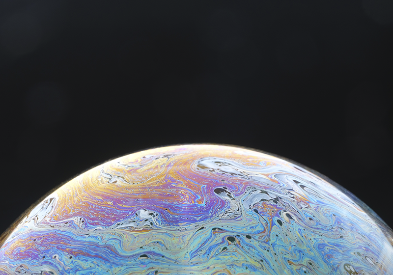 Kosminė spalvų sfera vinilinis kilimas svetainei - „Tenstickers“