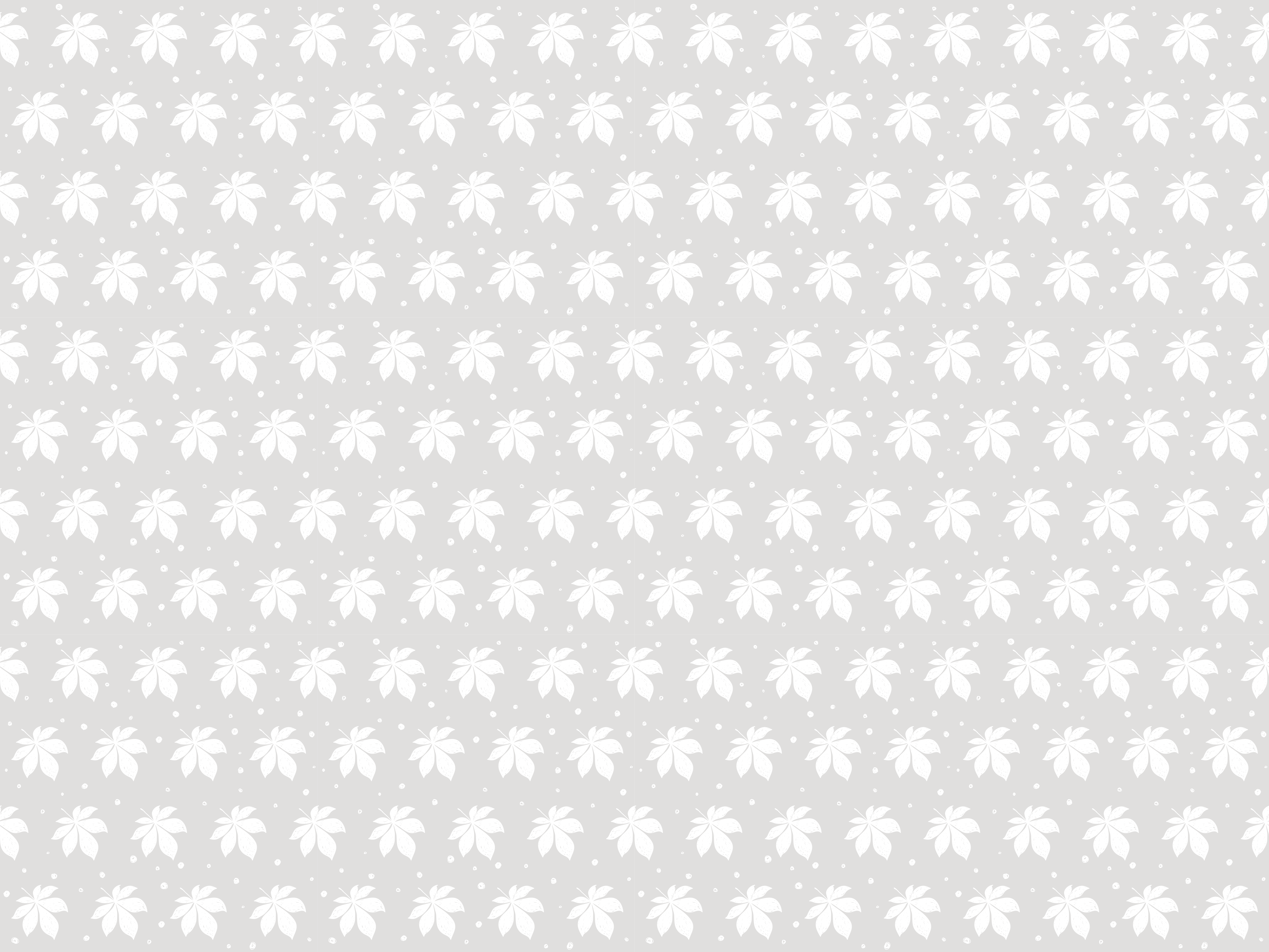 Subtilus botaninis elementas gėlių rašto kilimėlis - „Tenstickers“