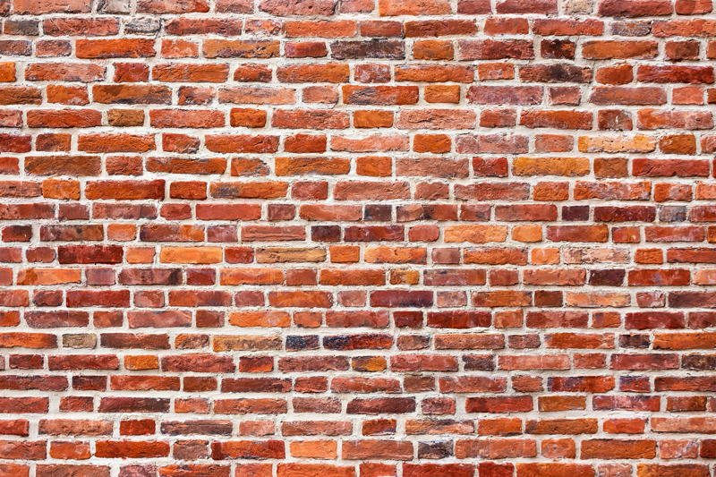 Vinilo kilimėliai su akmenų imitacija kaimiška raudona - „Tenstickers“