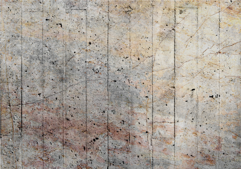 Senų pramoninių betoninių spalvų modernus kilimas - „Tenstickers“