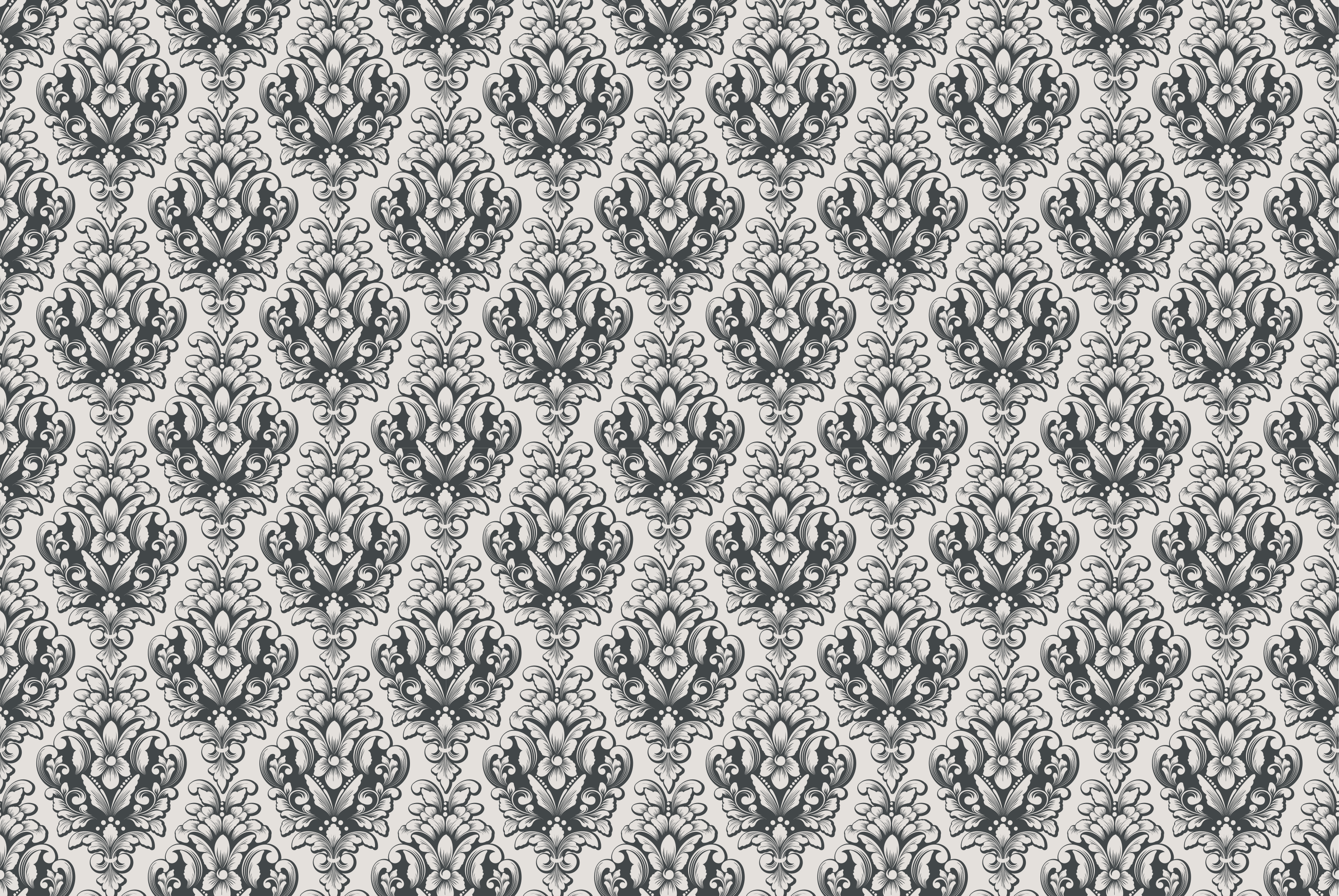 Baroko plytelių raštas senoviniai viniliniai kilimas - „Tenstickers“