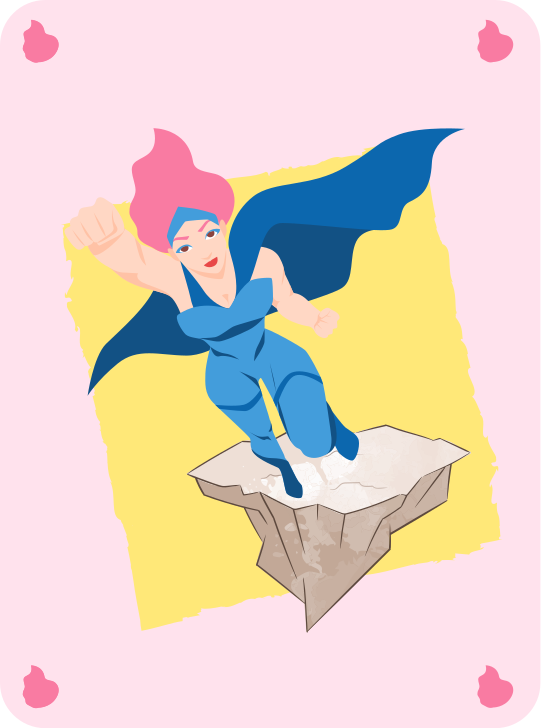 Superherojų nuotykių vaizdai vaikų vinilinė kilimėlė - „Tenstickers“