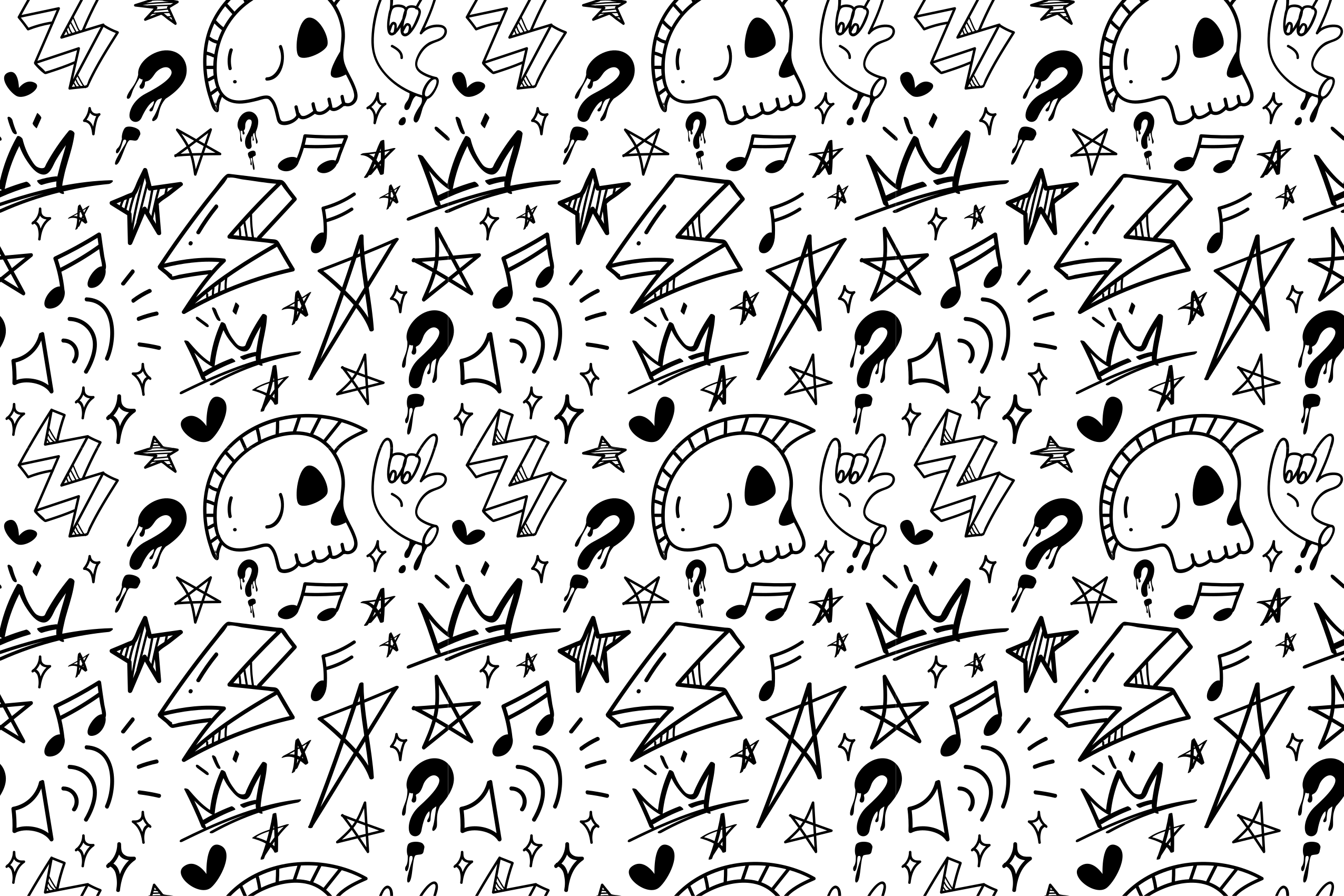 Eklektiški paauglių modeliai paaugliams vinilo kilimėlis - „Tenstickers“