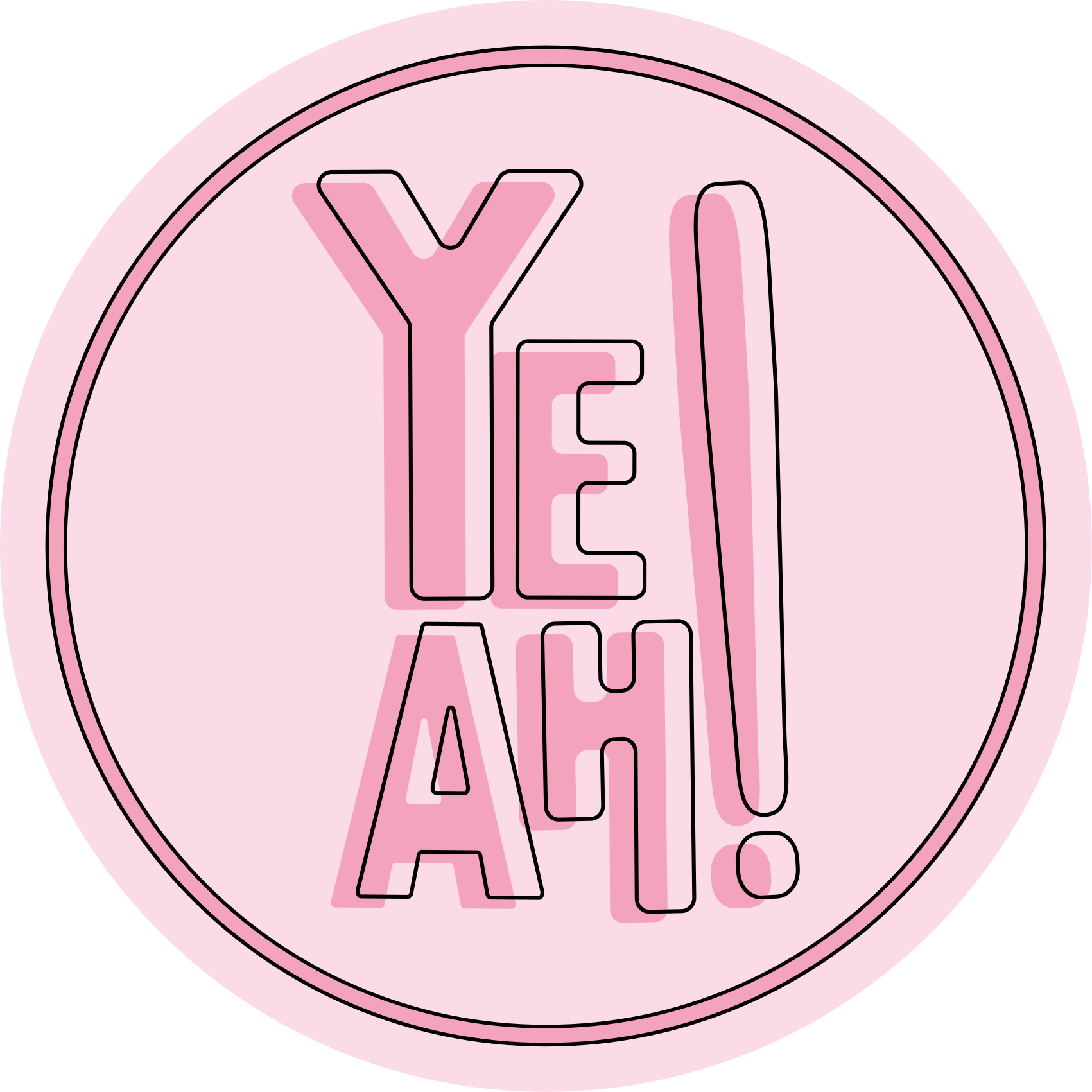 Išraiškingas teksto motyvas vinilo kilimėlas su frazėmis - „Tenstickers“