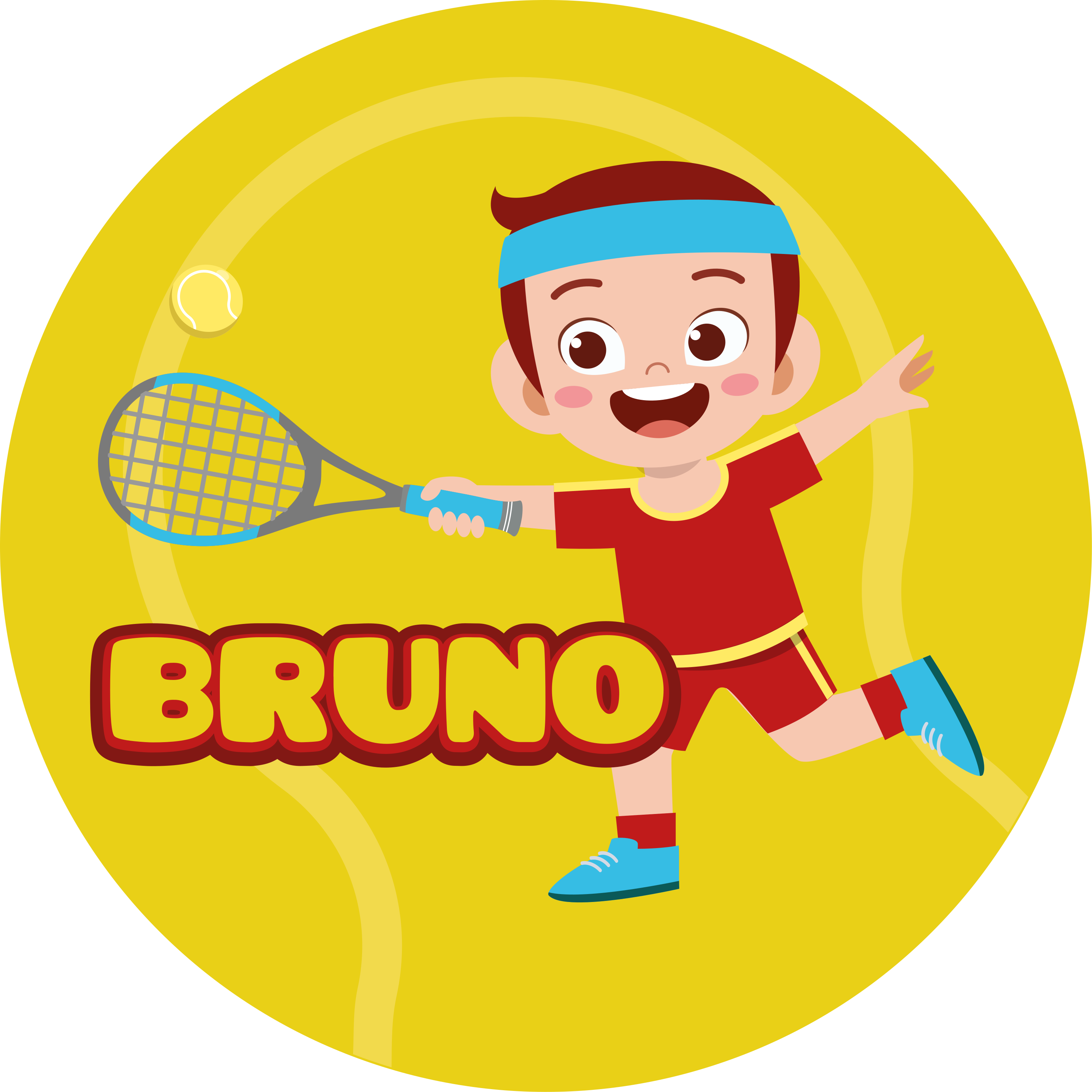 Individualizuotas sportas vinyl kilimėlis su vardu - „Tenstickers“