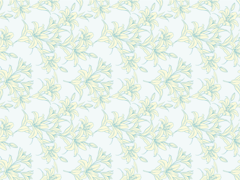 švelnus žiedų motyvas vinilinis kilimėlis - „Tenstickers“