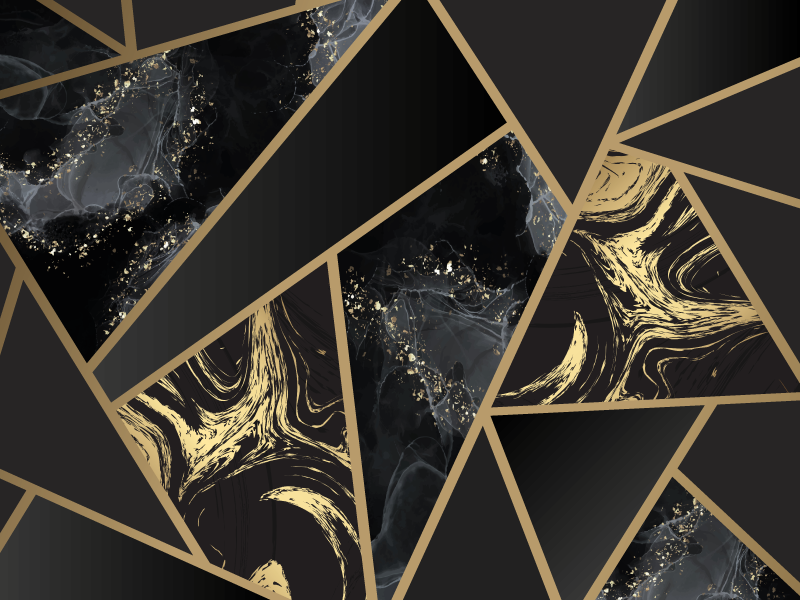 Geometrinis marmuro lydymas geometriniai kilimas - „Tenstickers“