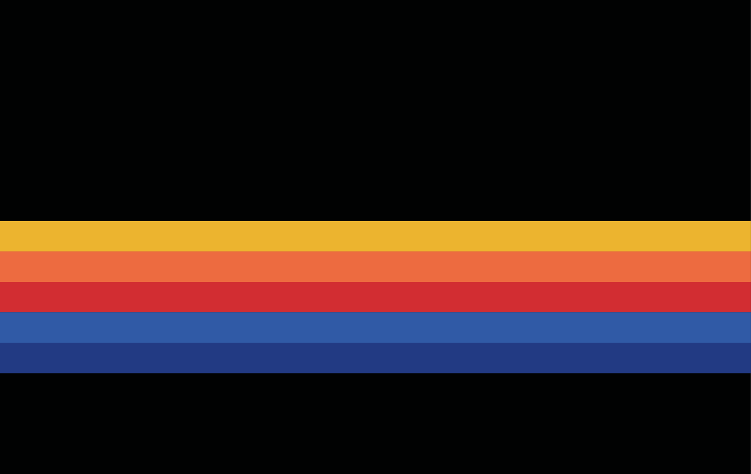 Minimalist Striped Accent dryžuotas vinilo kilimas - „Tenstickers“