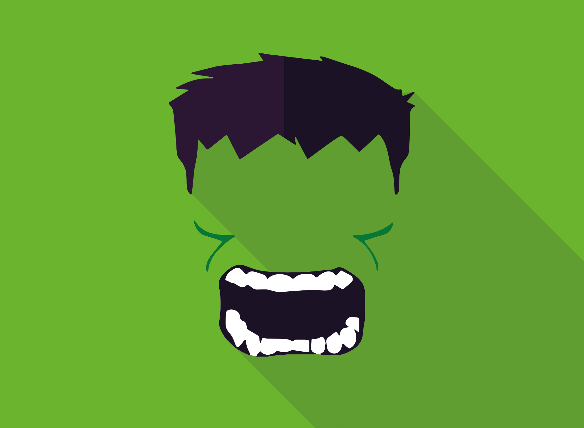 žalias superherojus vaikiškas vinilo kilimėlis - „Tenstickers“