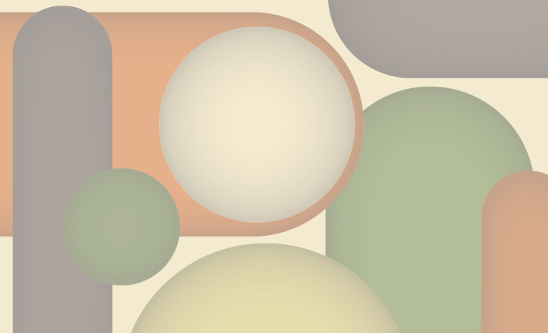 šiuolaikiniai apskriti raštai modernus vinilinis kilimas - „Tenstickers“