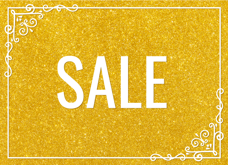 Parduodu aukso blizgucio tekstūra stačiakampis viniliniai kilimas - „Tenstickers“