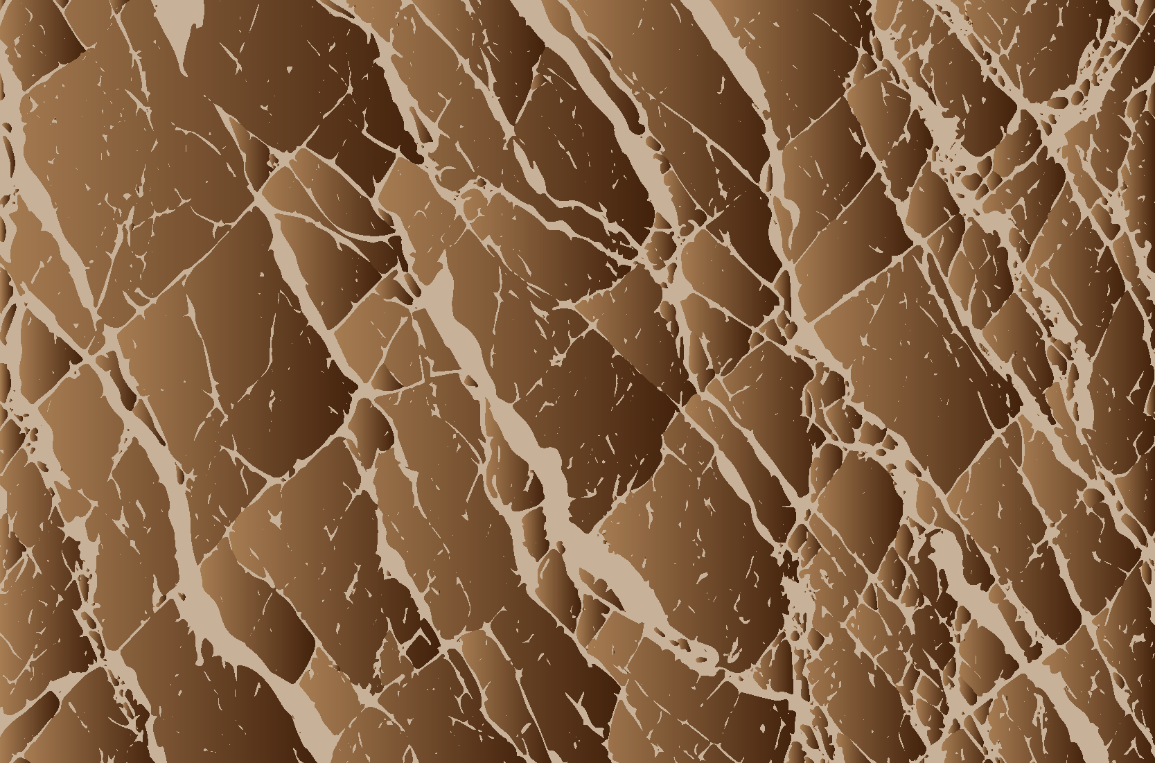 Rudo marmuro efektas valgomosios kambario kilimas - „Tenstickers“