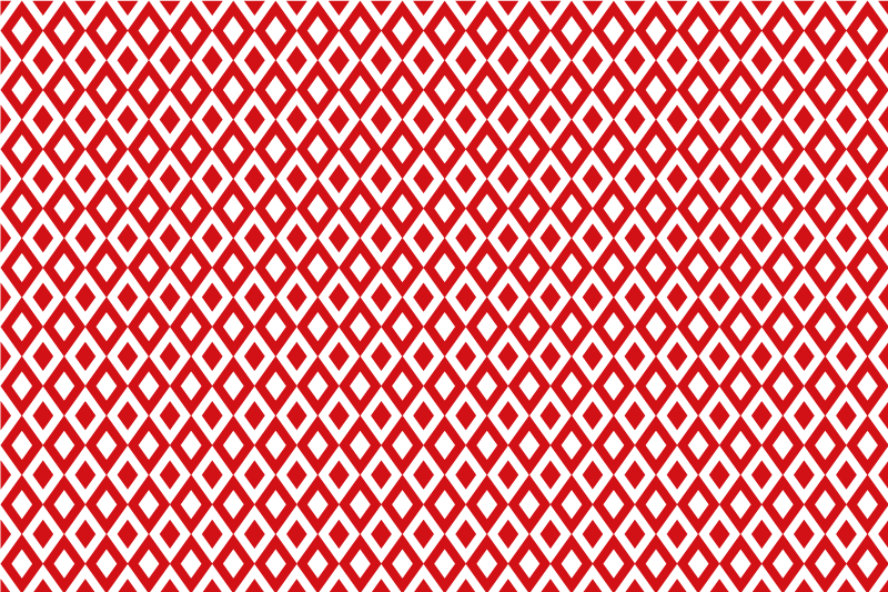 Deimantų motyvas raudonas kilimėlis - „Tenstickers“