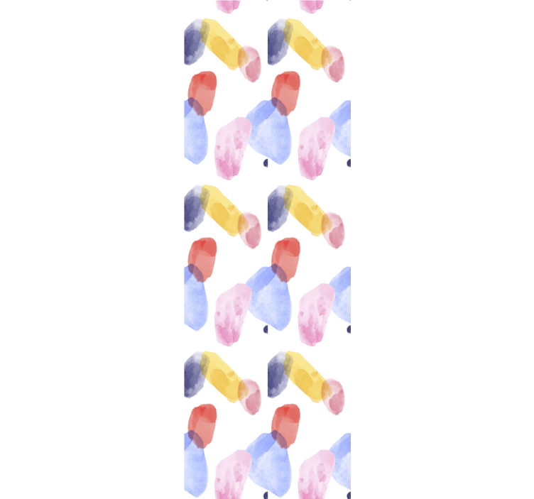 švelnių spalvų raštai abstraktus tapetai - „Tenstickers“