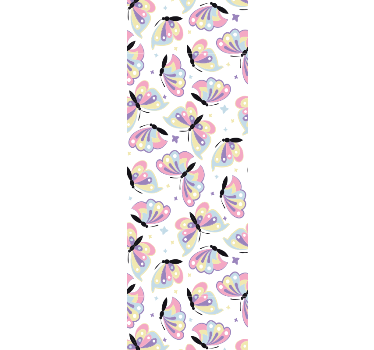 Skraido spalvingais sparnais drugelio tapetas - „Tenstickers“