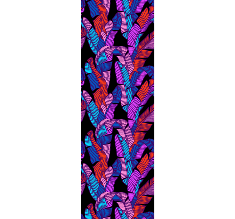 Didelis energingas motyvas gėlių rašto tapetas - „Tenstickers“