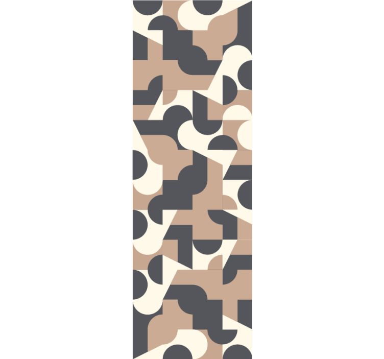 Geometrinių formų rodymas abstraktus tapetai - „Tenstickers“