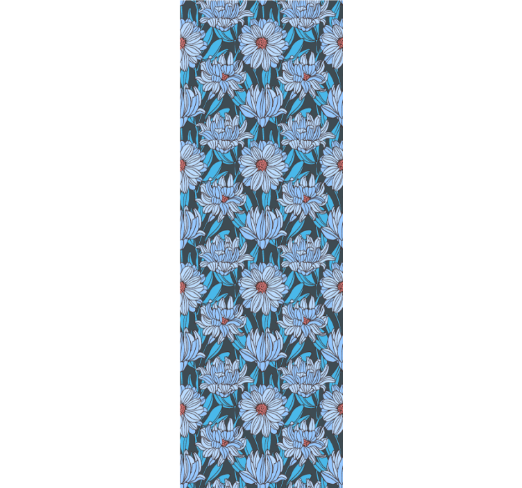 Tapetai geles prabangūs gėlių raštai - „Tenstickers“