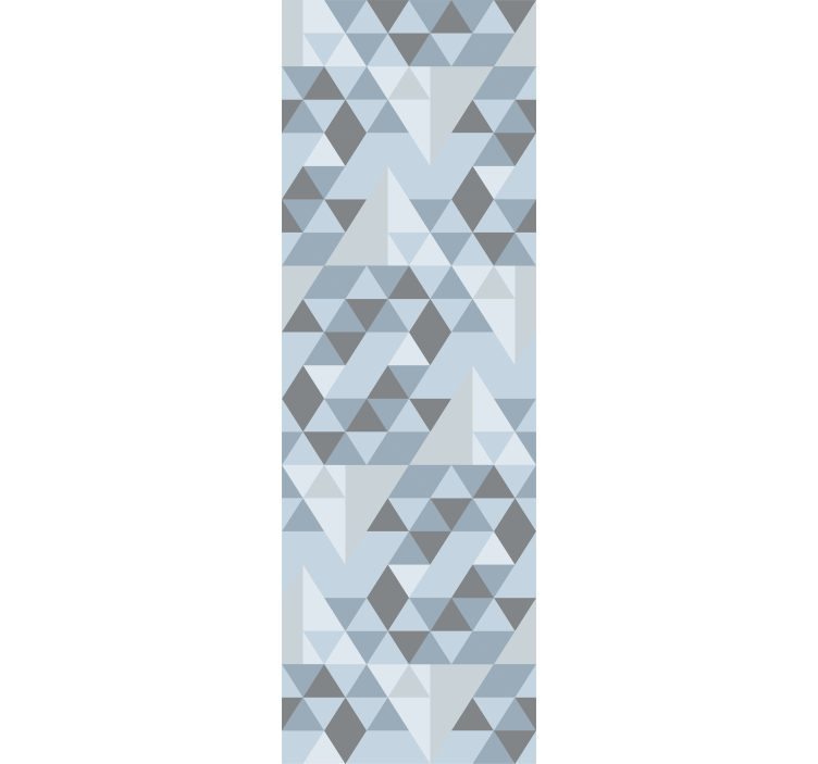 Geometrinis gradientas trikampiai tapetas - „Tenstickers“