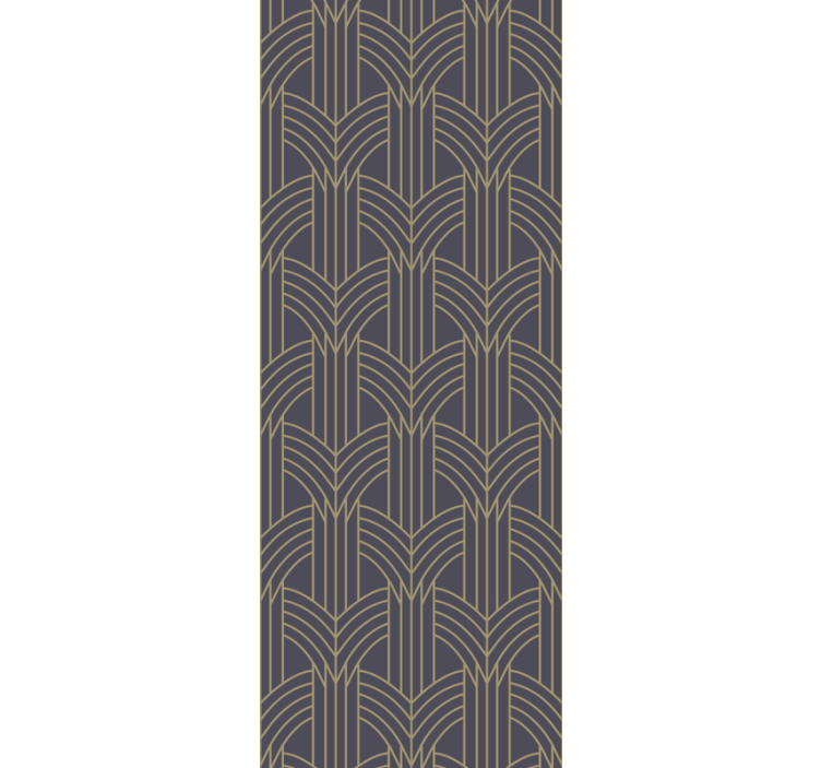 Art déco stilius gyvenamojo kambario tapetas - „Tenstickers“