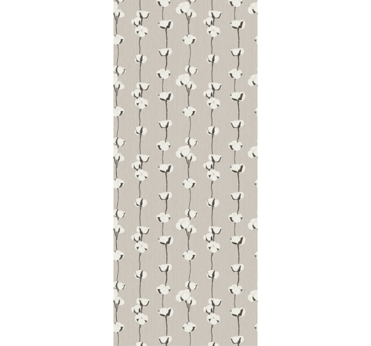 Medvilnės žiedų takas tapetai geles - „Tenstickers“