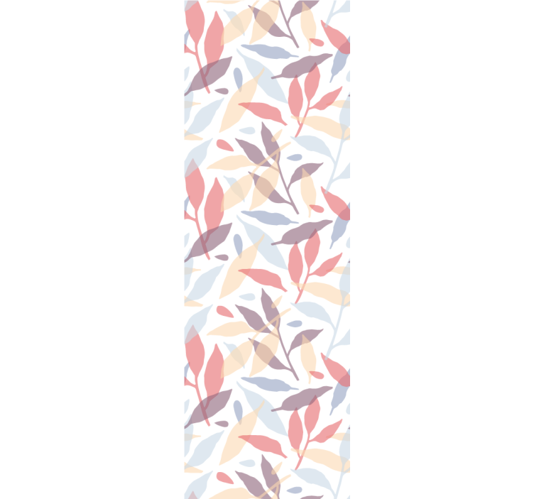 Skaidrus lapijos raštas lapų tapetas - „Tenstickers“